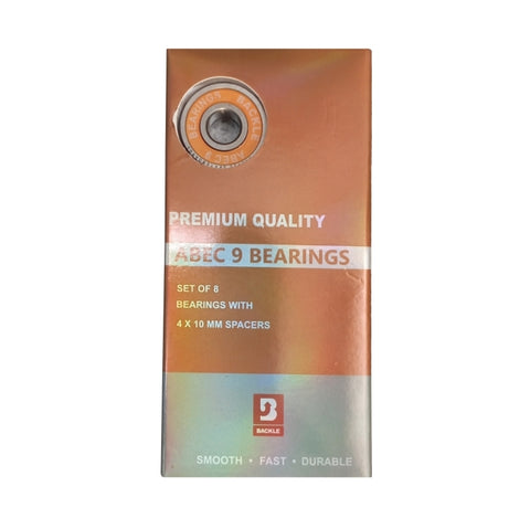 Bearings Backle Premium ABEC 9 Pro Set Of 8   SM6082